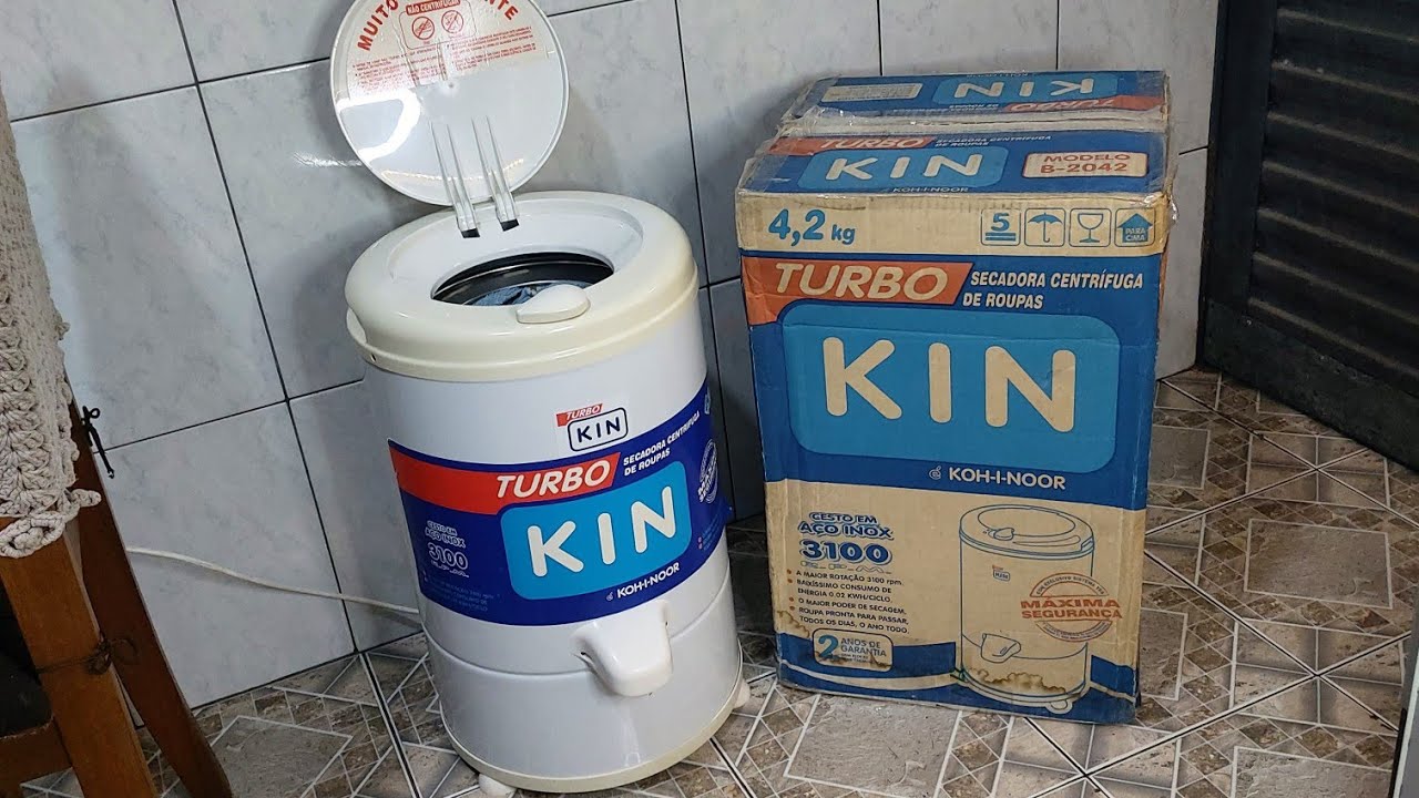 Centrifuga de roupas Kin