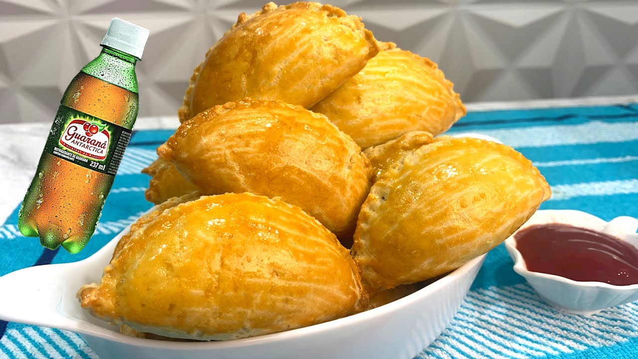 ESSA RECEITA VAI FAZER VOCÊ LEMBRAR DA SUA INFÂNCIA | PASTEL DE FORNO FEITO COM GUARANÁ