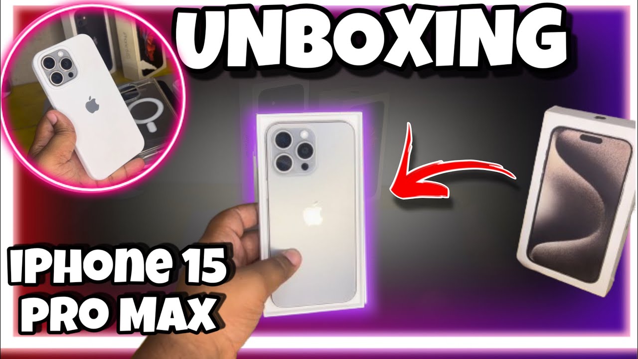 IPHONE 15 pro Max! ainda vale a pena em 2025? unboxing e primeiras impressões