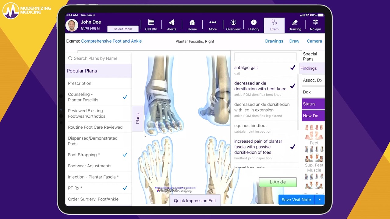 Time-Saving Features of EMA®, Our Podiatry-Specific EHR