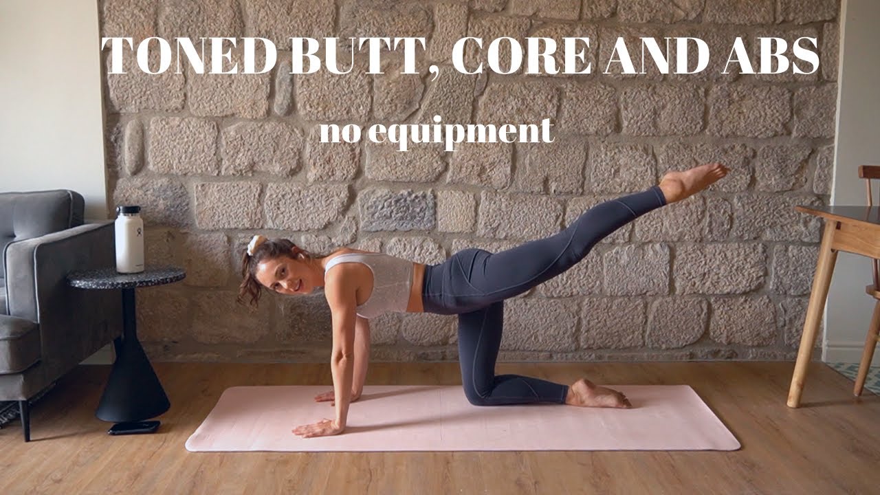 Exhalar Studio | 30 minutes Pilates for a strong butt & core | Tone your body from home