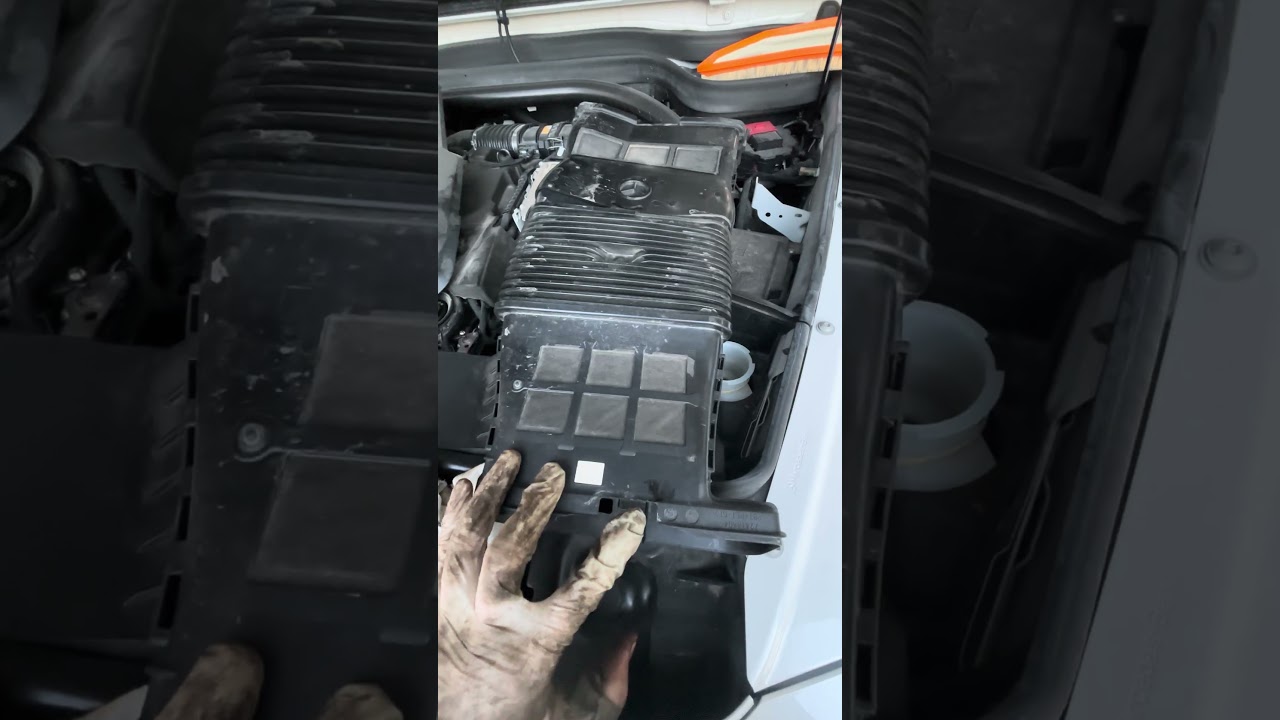 Mercedes G400 How to disassemble oil filter change Mercedes yağ filtresi nasıl değiştirilir havaboru