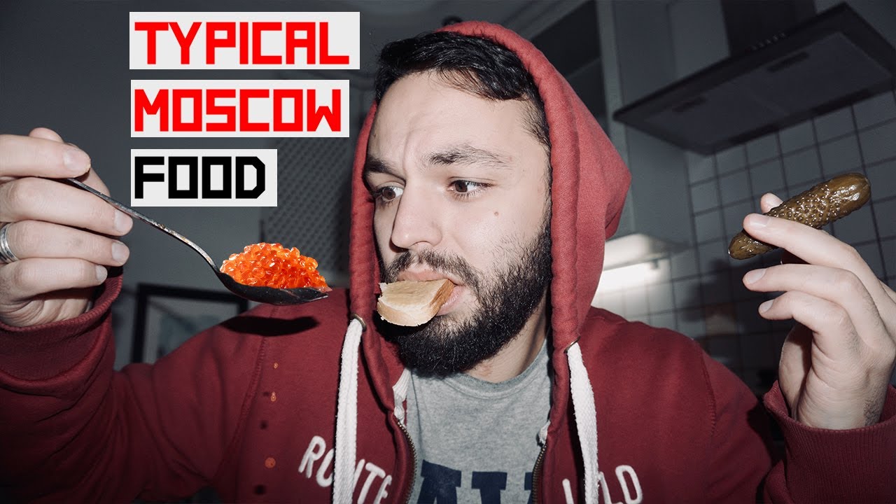 Most popular Russian food in Moscow. What I eat in a day