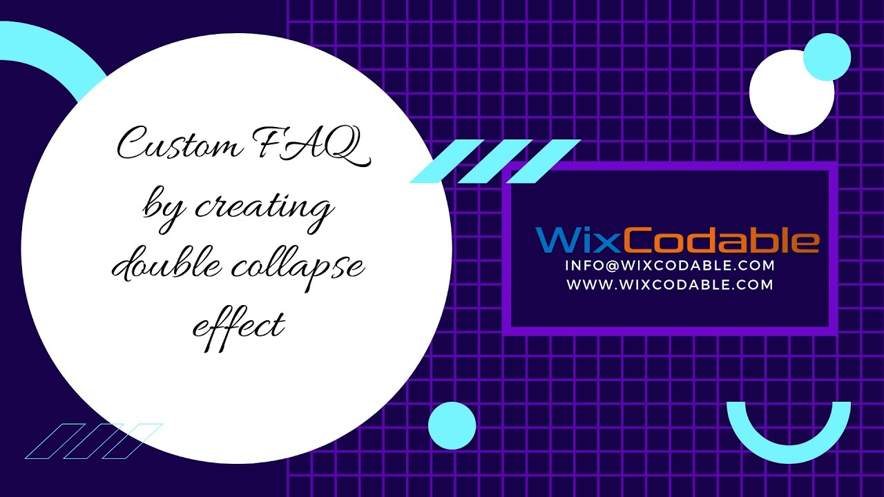 How to create Custom FAQ by creating double collapse effect