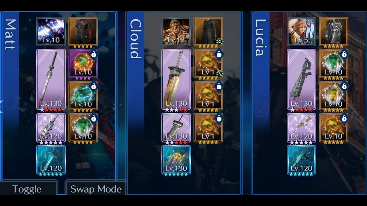 [FF7 Ever Crisis]: Escalation Challenge Bahamut Sin Extreme (Earth dps)