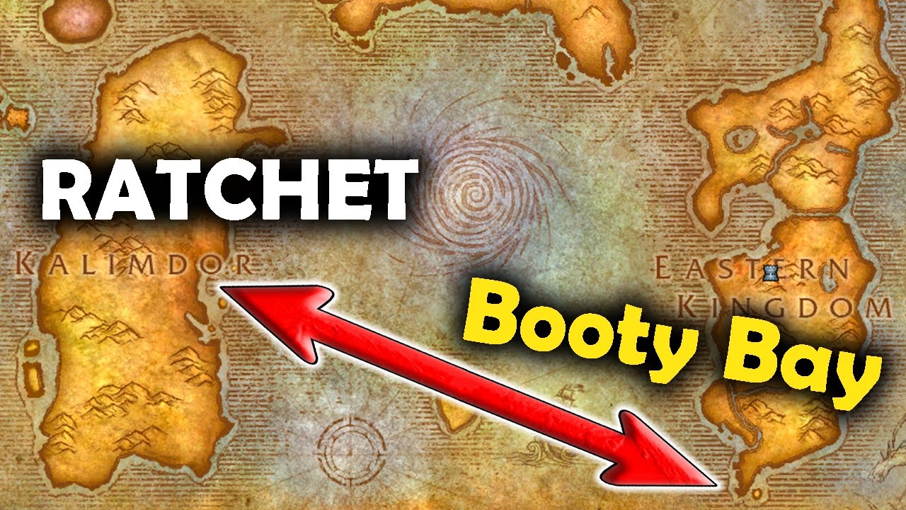 WoW - Ratchet To Booty Bay (Kalimdor - Eastern Kingdoms) - Best Route.