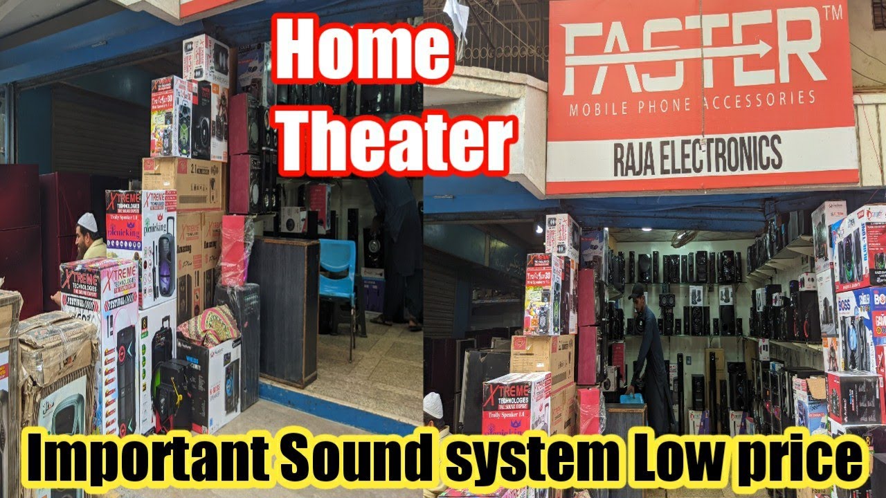branded New sound system in Jackson market Karachi/home Theater/emplifier speaker deck system