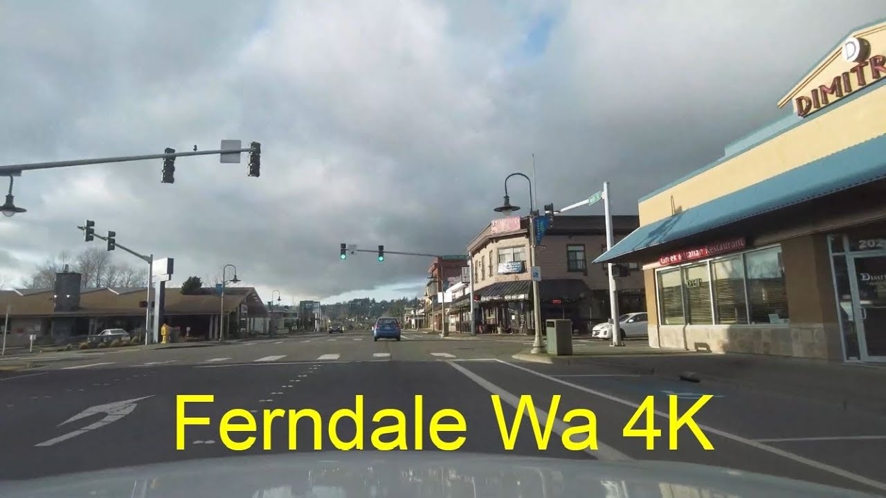 Ferndale Wa🇺🇸 4K drive Video 2021 (January)