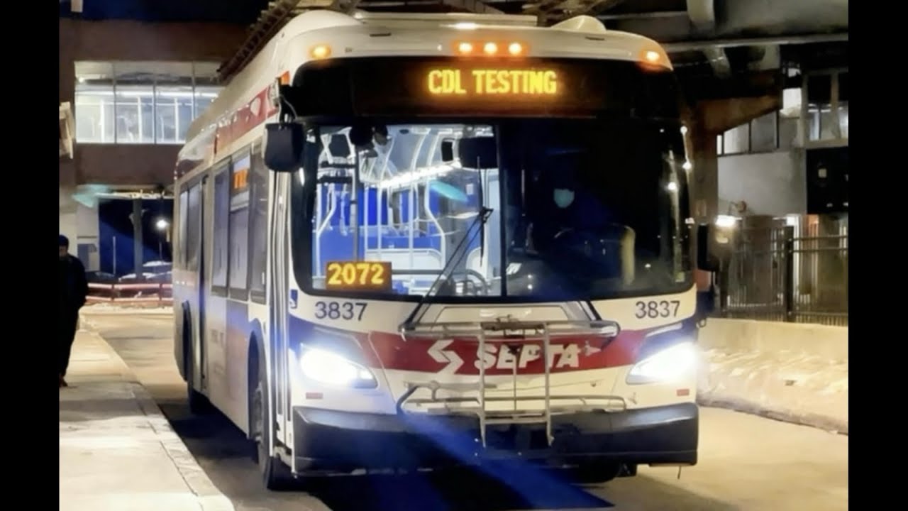 SEPTA 2025 New Flyer XDE40 #3837 Ride