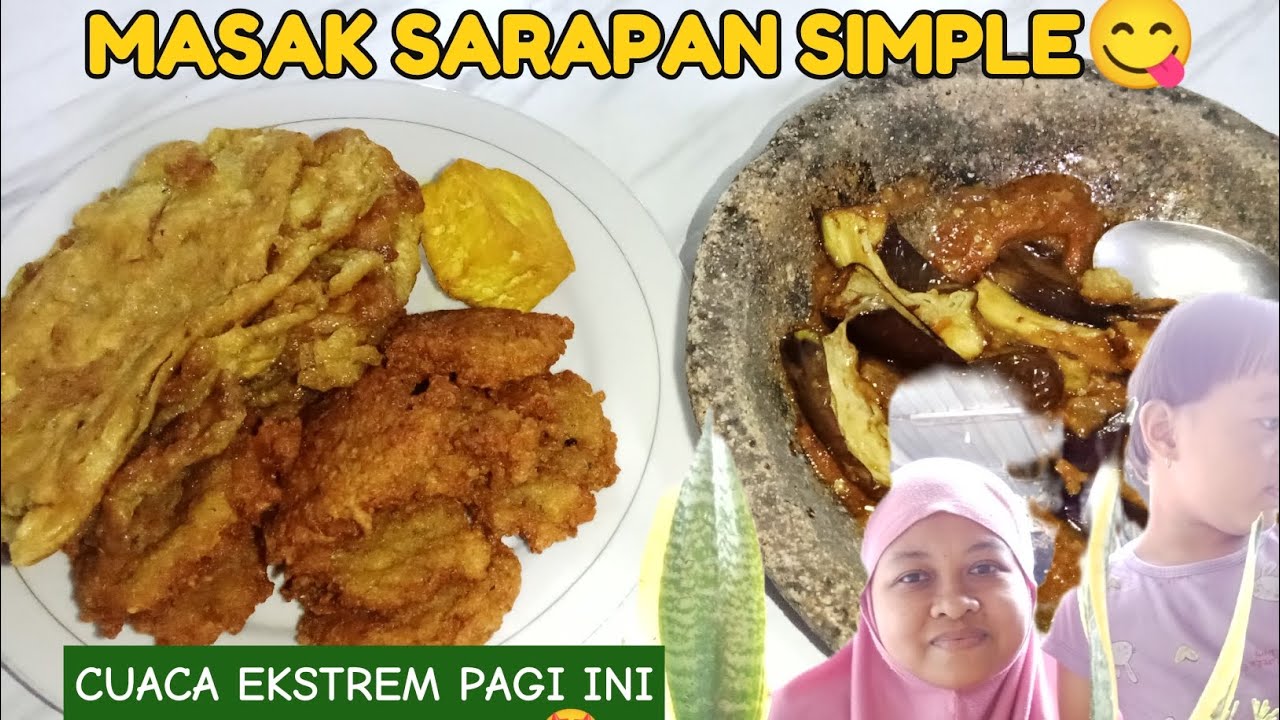 LAGI SEMANGAT MASAK PAGI INI‼️ SUBHANALLAH CUACANYA LAGI EKSTREM, MENANAM BUNGA 🤩