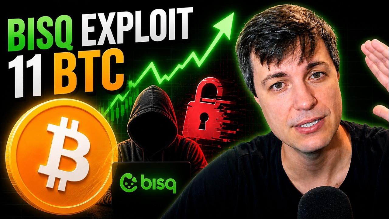 BISQ EXPLOIT 11 BTC e BITCOIN SUBINDO 81K