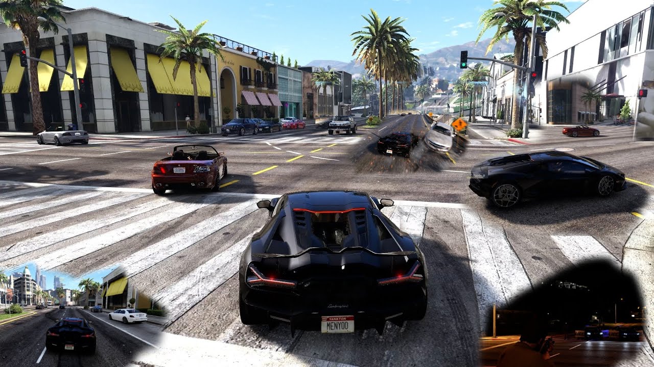 GTA V | Chase Gameplay only with Franklin and Michael | #gta5