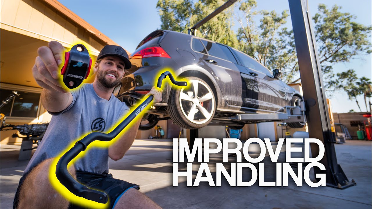 VW GTI Rear Sway Bar Upgrade (DIY)