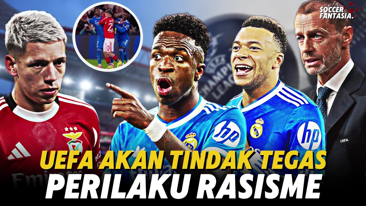 Gol Balas Dendam Vinícius Berujung Insiden Rasisme Yang Menjadi Drama Baru Benfica vs Real Madrid