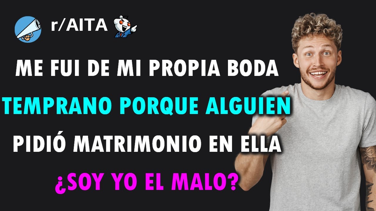 Arruinaron mi boda, me fui temprano y ahora dicen que soy el malo