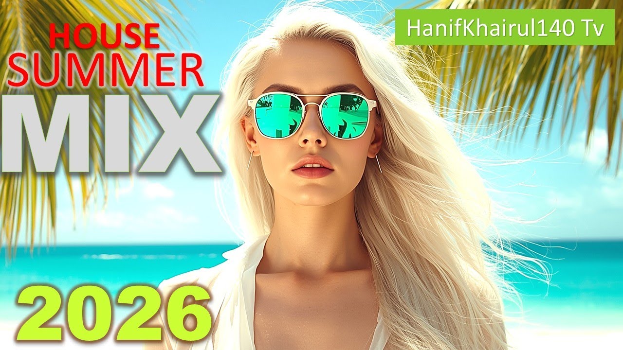 🌴 Luxury Summer Mix 2026 – Sunset Chill & Tropical Beats | 4K UHD 🌅
