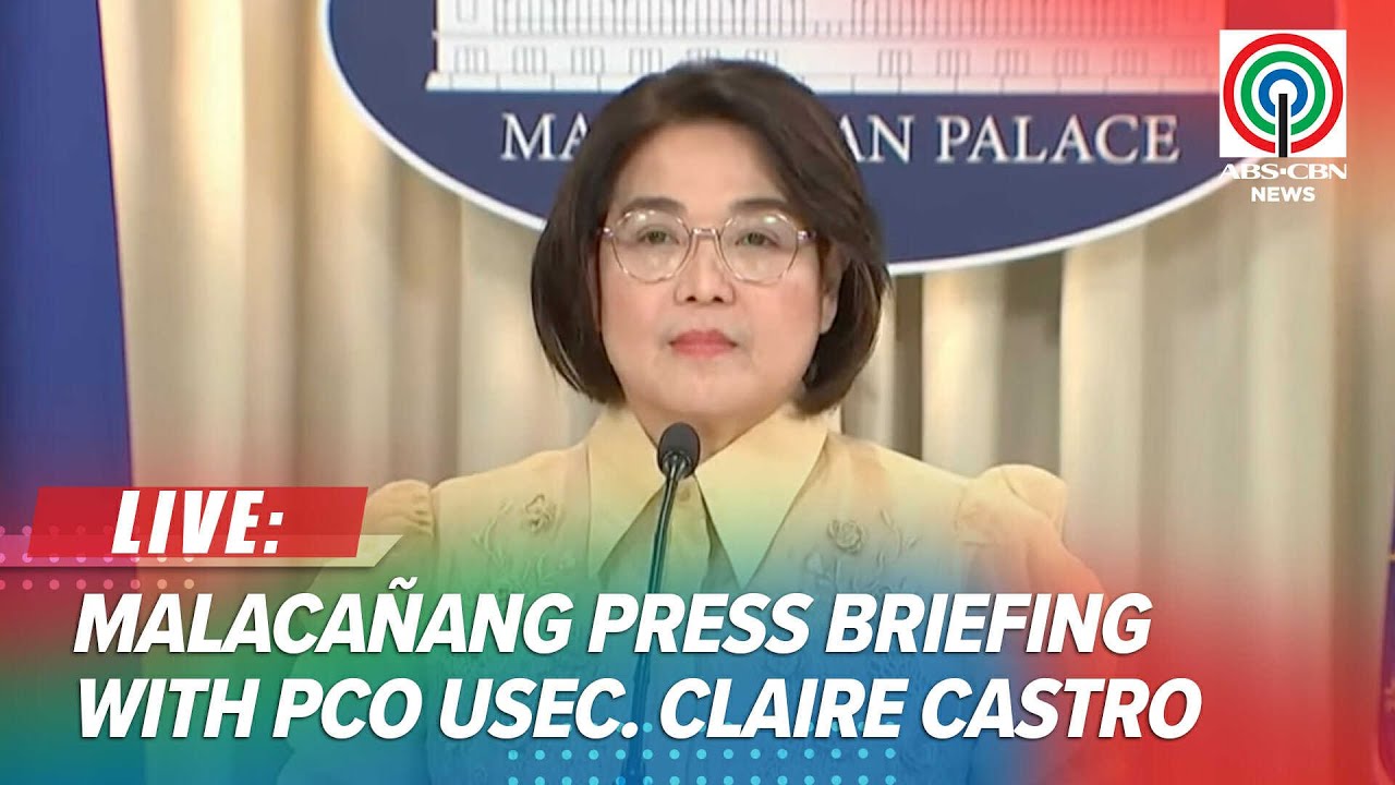 LIVE: Malacañang holds press briefing with PCO Usec. Claire Castro | September 30
