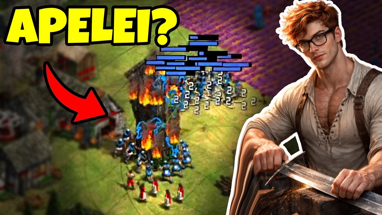 Desenferrujando e Apelando de Tupi! | AoE2 1v1 Ranked 1800