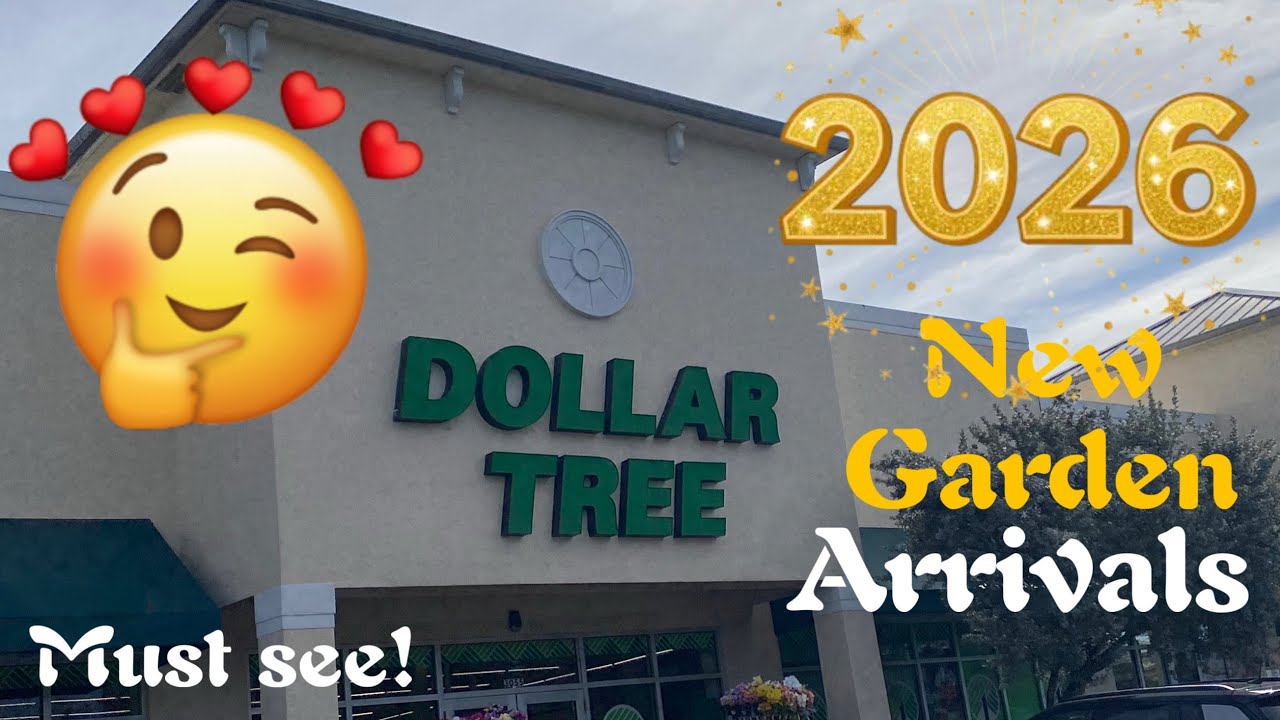 Dollar Tree New Garden Supplies 🌴