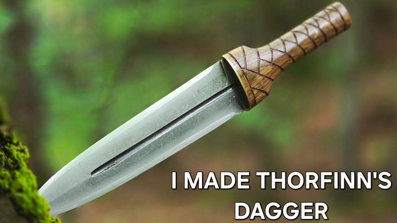 From Leaf Spring to Thorfinn's Dagger | Custom Viking Knife