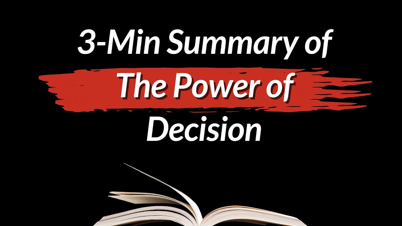 The Power of Decision: Summary Points, Lessons, and Takeaways from Raymond Charles Barker's Book