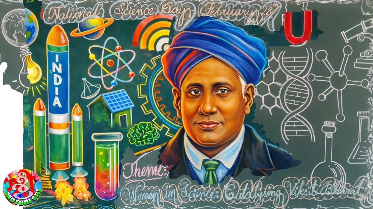 National SCIENCE DAY special Drawing || SCIENCE DAY February 28th