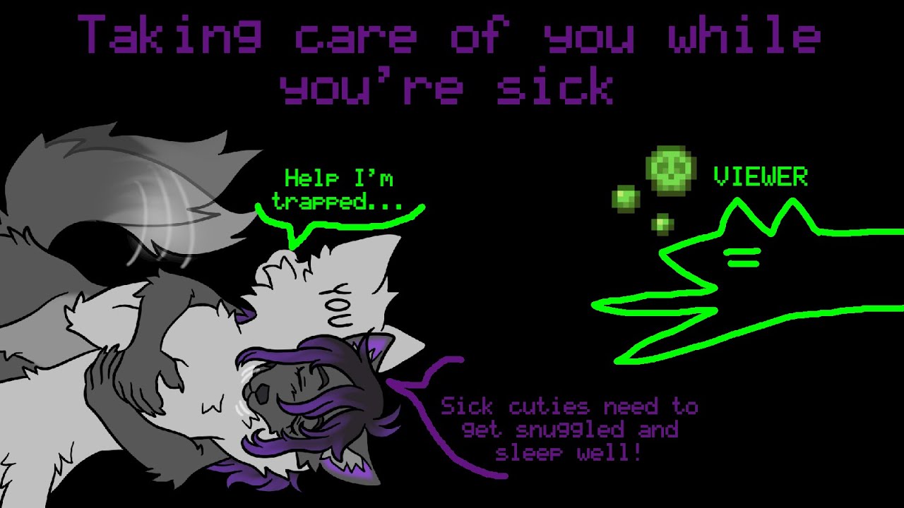 [Furry ASMR] - Taking care of you when you're sick; Cozy blanket time