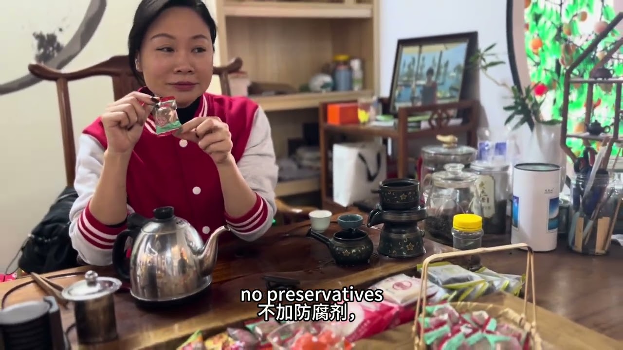 An ancient snack in my hometown我家乡古早零食“打”粉酥，有听说过吗