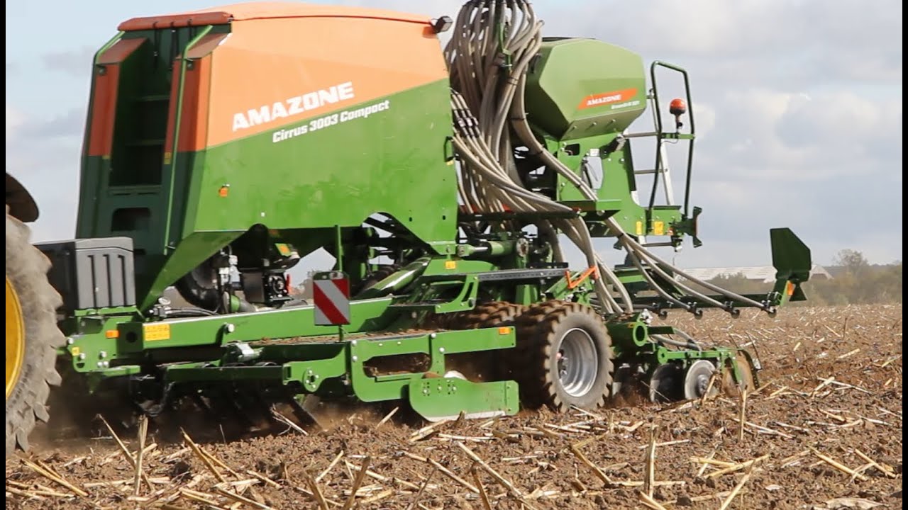 Semoir Amazone Cirrus Compact avec 2 types de disques au choix