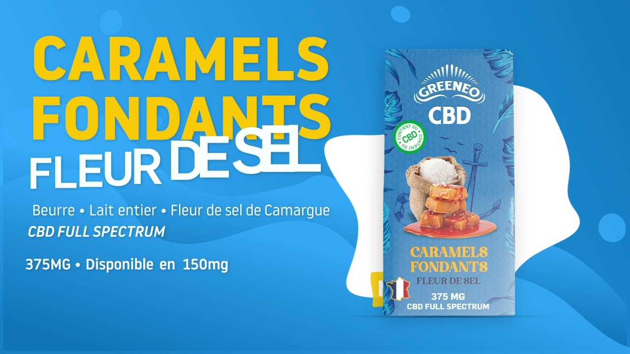 Greeneo - D&eacute;couvrez nos Caramels au CBD !