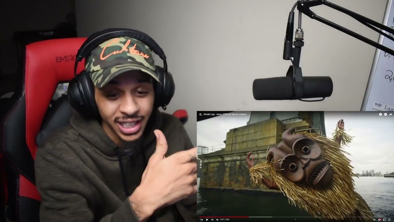 Omah Lay - soso (Official Music Video) Reaction