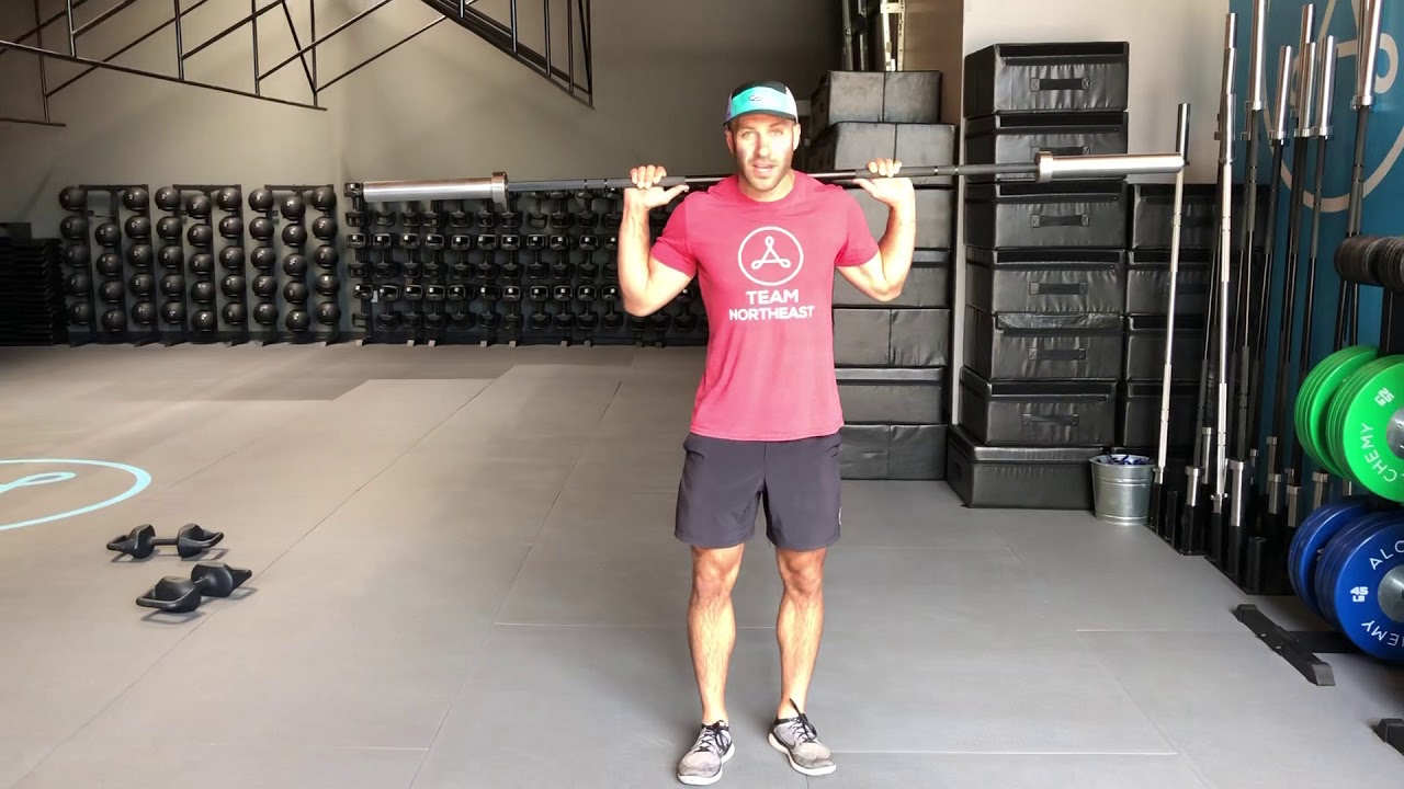 Barbell Side Bend