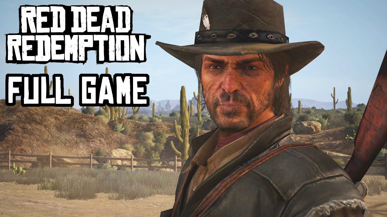 Red Dead Redemption - FULL GAME WALKTHROUGH - (XBOX ONE X) - No Commentary