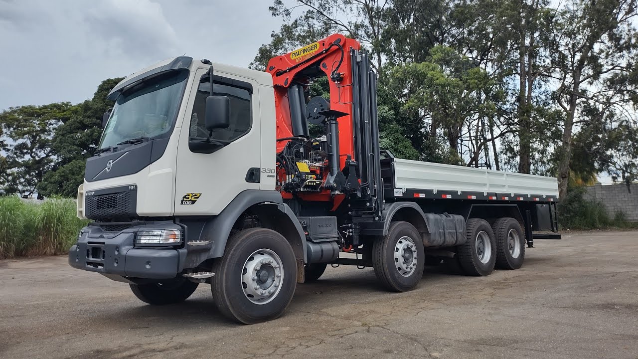 Instalamos o MD60 007 com controle remoto no Volvo VM330, pega 15 toneladas.