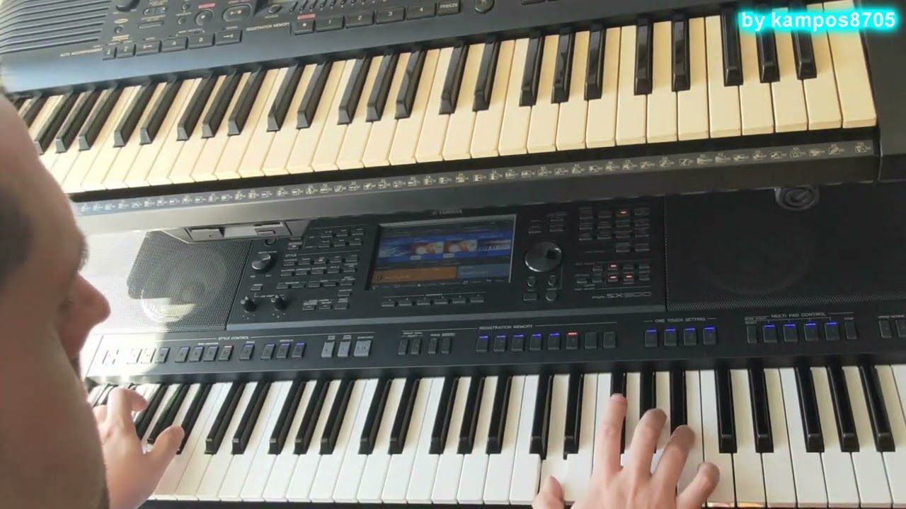 Zostańmy razem Yamaha PSR-SX900 1080p