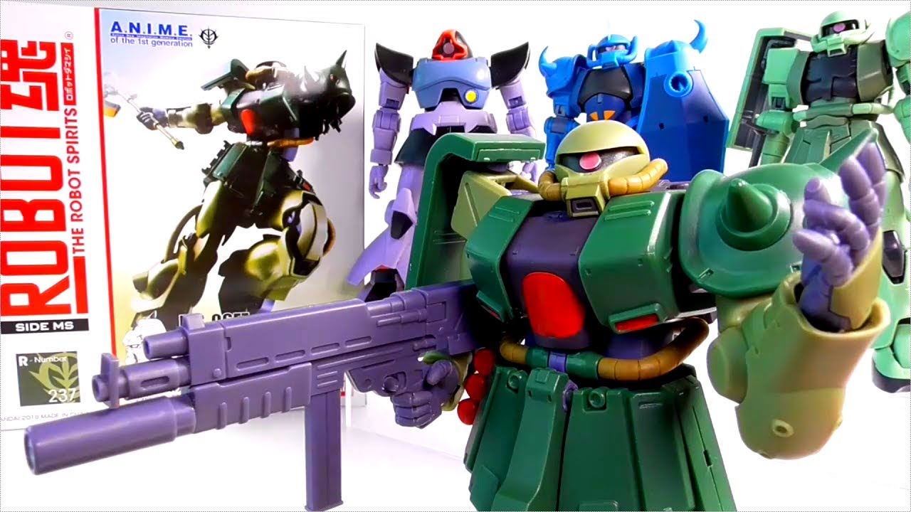 ROBOT魂 MS-06FZ ザクII改 ver. A.N.I.M.E. レビュー【バーニィ最後の愛機にして、ガンダムと単機で渡り合った名機】ロボット魂 機動戦士ガンダム0080 ポケットの中の戦争