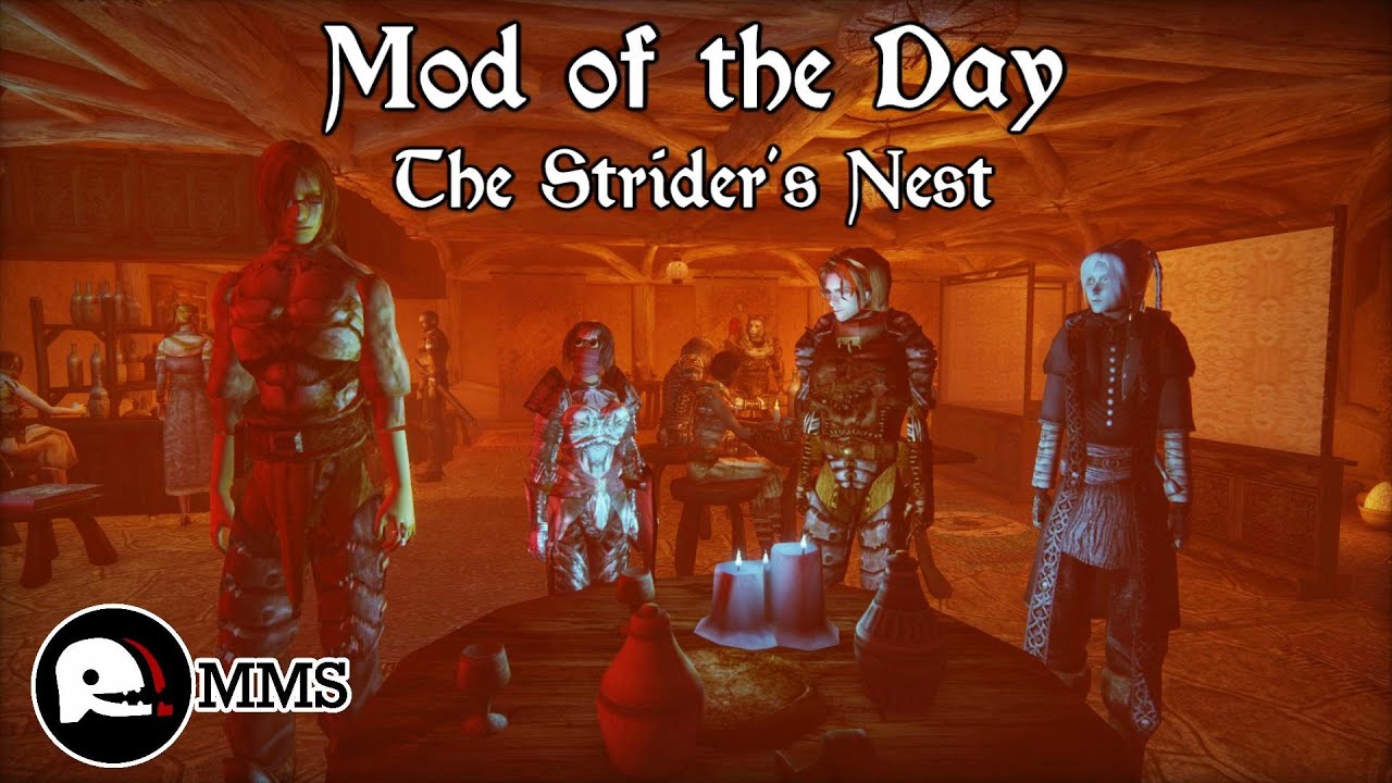 Morrowind Mod of the Day - The Strider's Nest Showcase