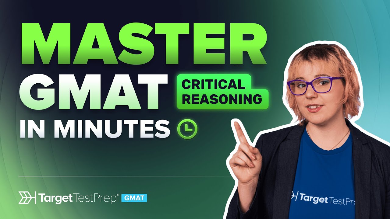 GMAT Critical Reasoning: How to Ace Assumption Questions | Tips by a Perfect Scorer
