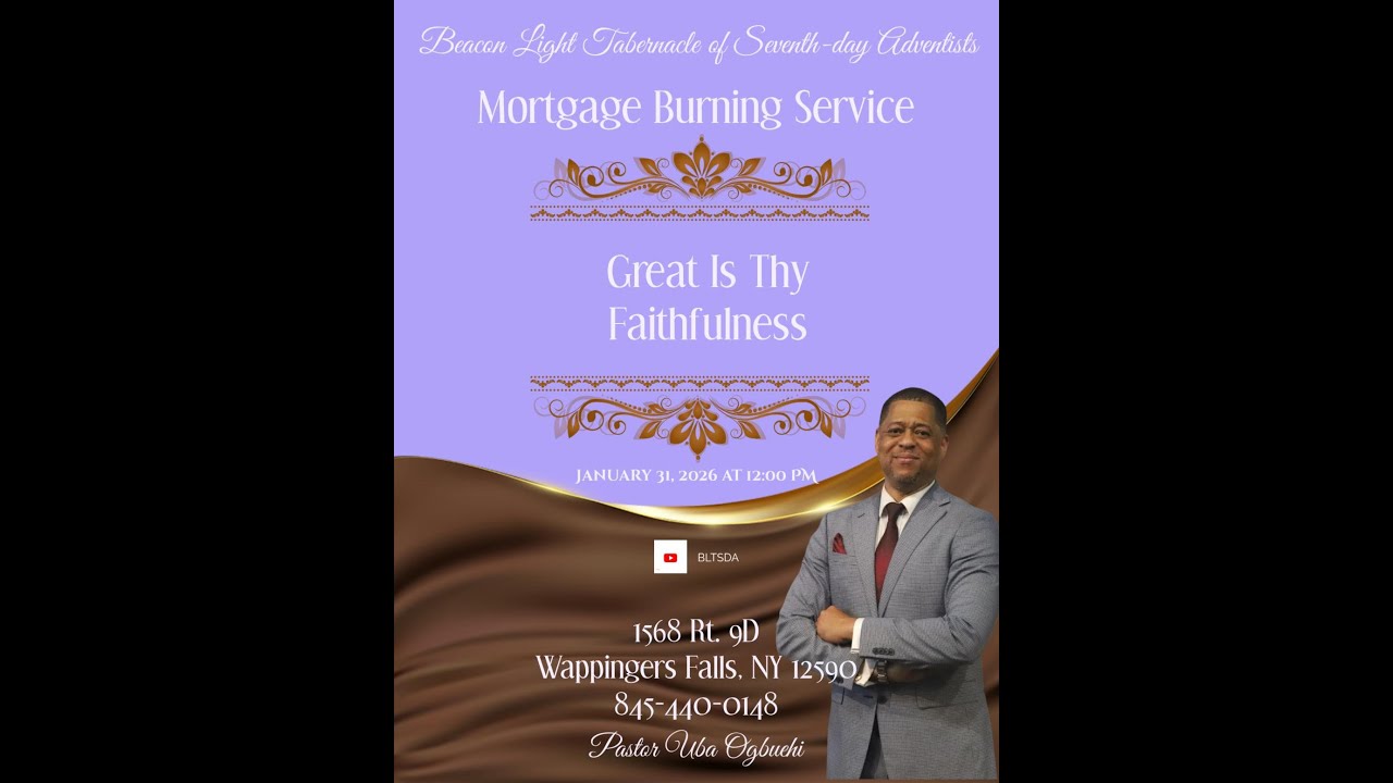 The Church At Worship: Great Is Thy Faithfulness: January 31, 2026