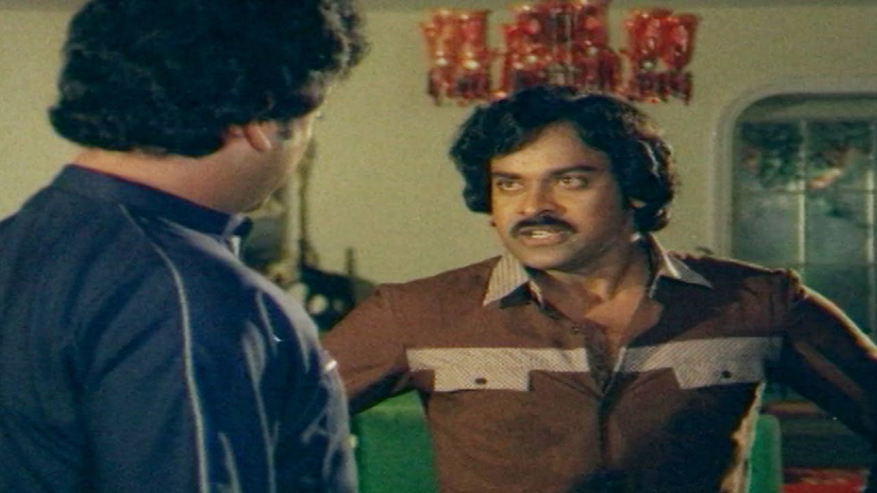 Puli Bebbuli Movie || Chiranjeevi And Krishnam Raju Superb Action Scene || పులి బెబ్బులి మూవీ
