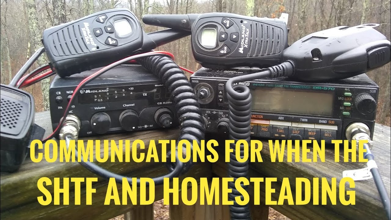 Cheap Comms for SHTF and Homesteading