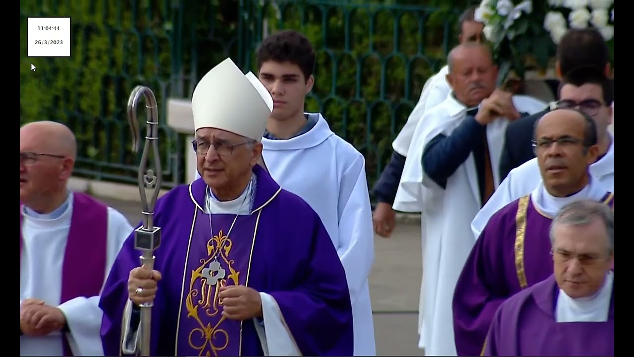 Missa a Nossa Senhora de Fátima desde o Recinto de Oração do Santuario de Fátima 26.03.2023