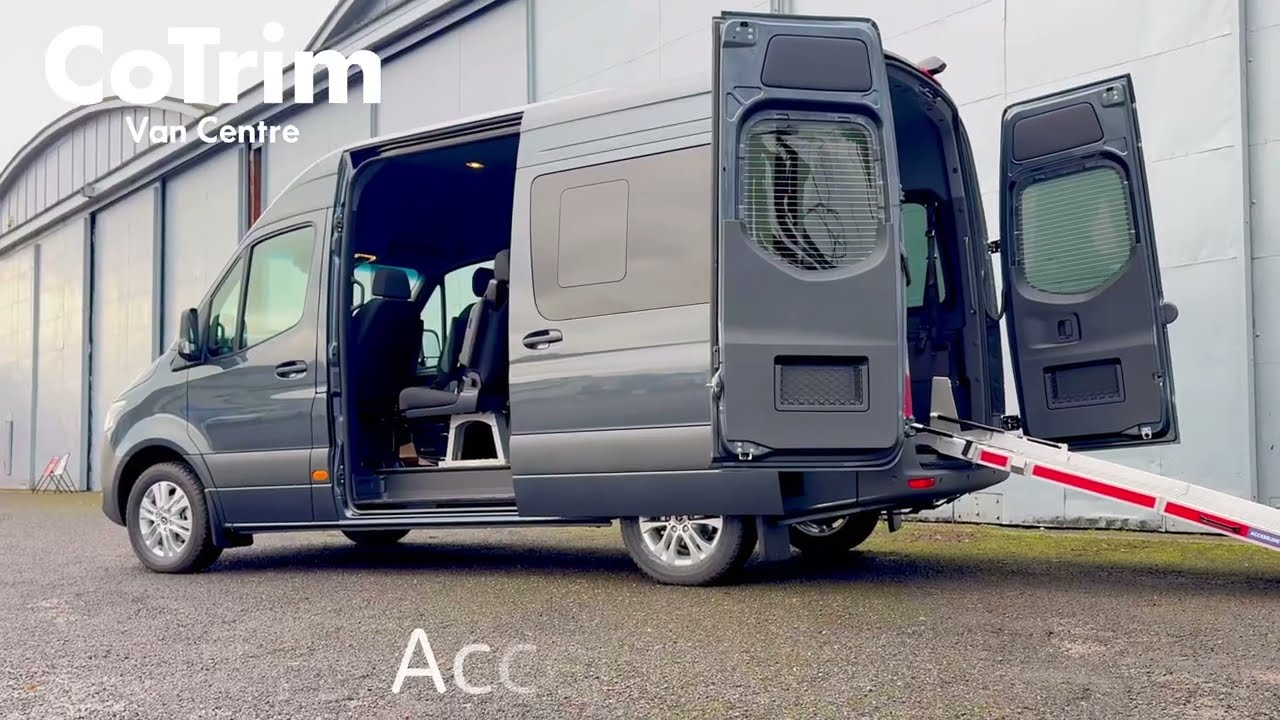 Luxury wheelchair accessible vehicle UK -The CoTrim Accessline Sprinter