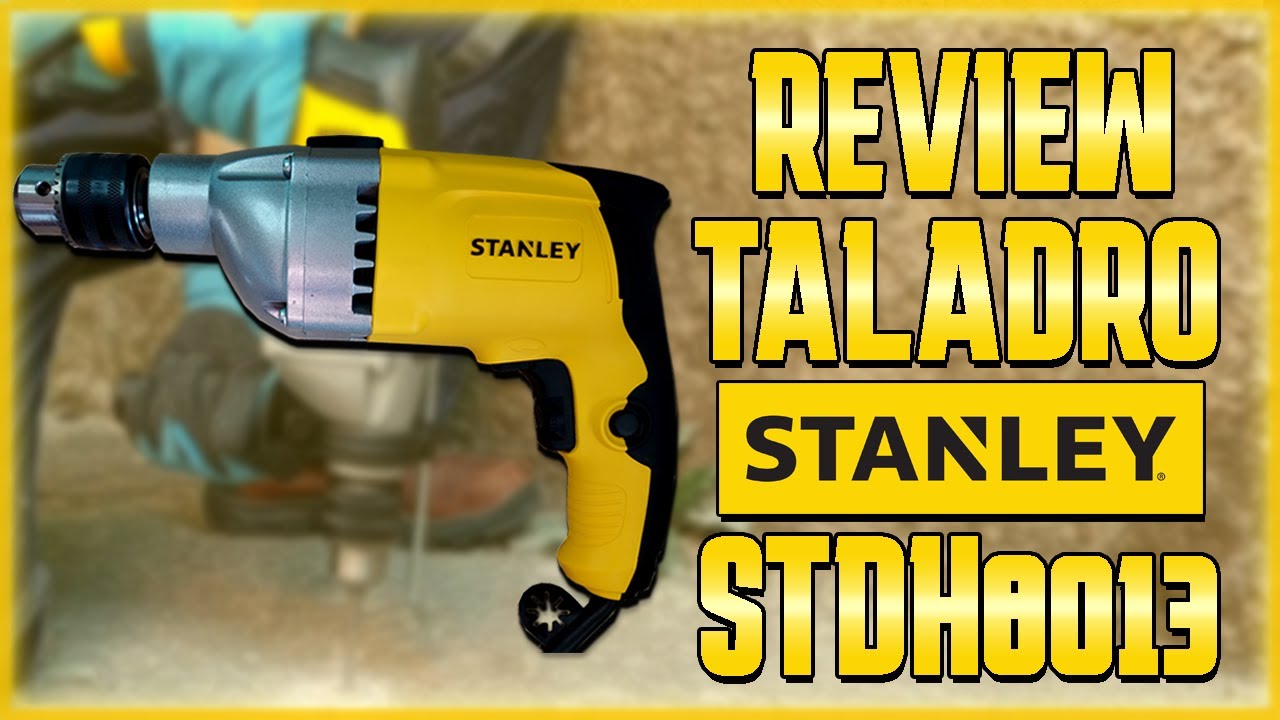 Review Taladro STANLEY 800W STDH8013