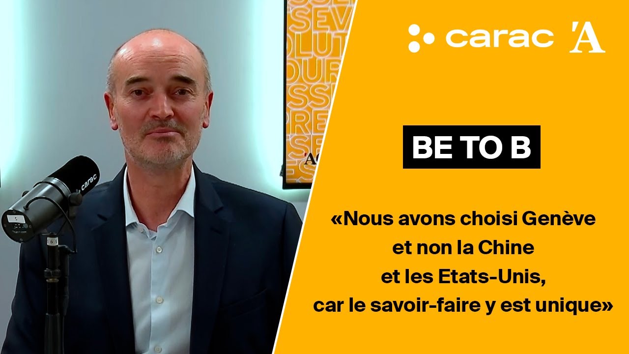 «Be to B» - Thierry Bettinger, directeur de la R&D de Bracco Suisse