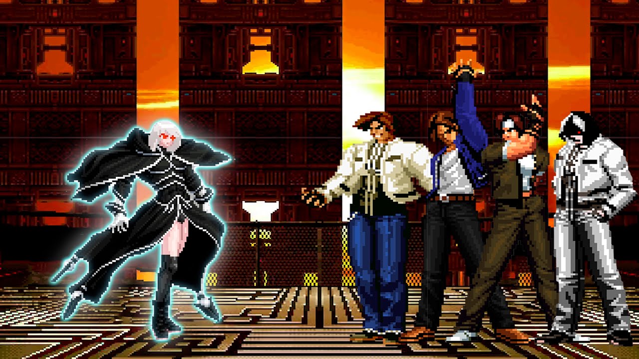 [KOF Mugen] Ikaria vs Kyo Kusanagi Team