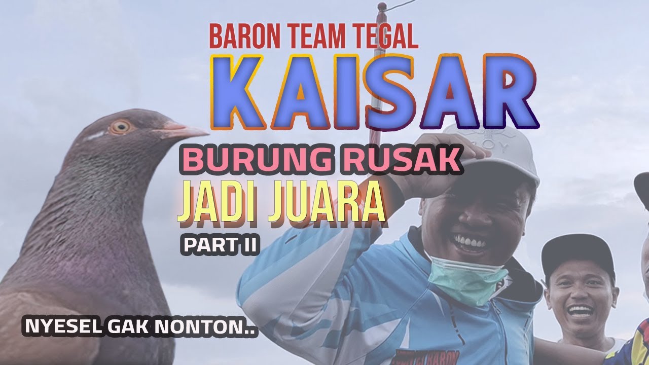 KUPAS TUNTAS MERPATI KAISAR TEAM BARON TEGAL  -  ENDING "