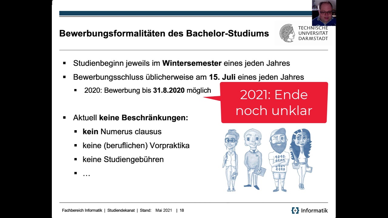 Informatik studieren an der TU Darmstadt