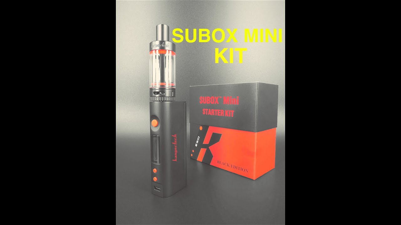 Kanger Subox Mini Starter Kit!