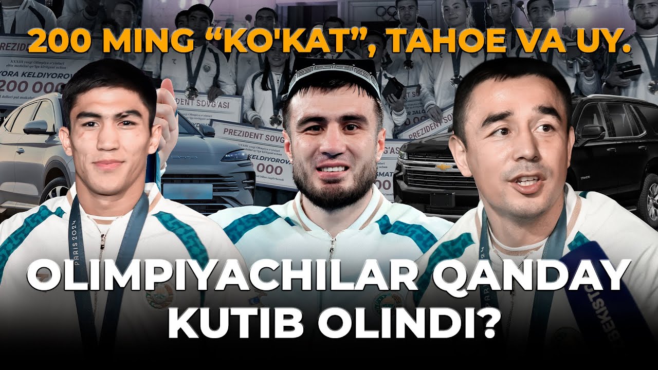 OLIMPIADACHILAR QANDAY KUTIB OLINDI?